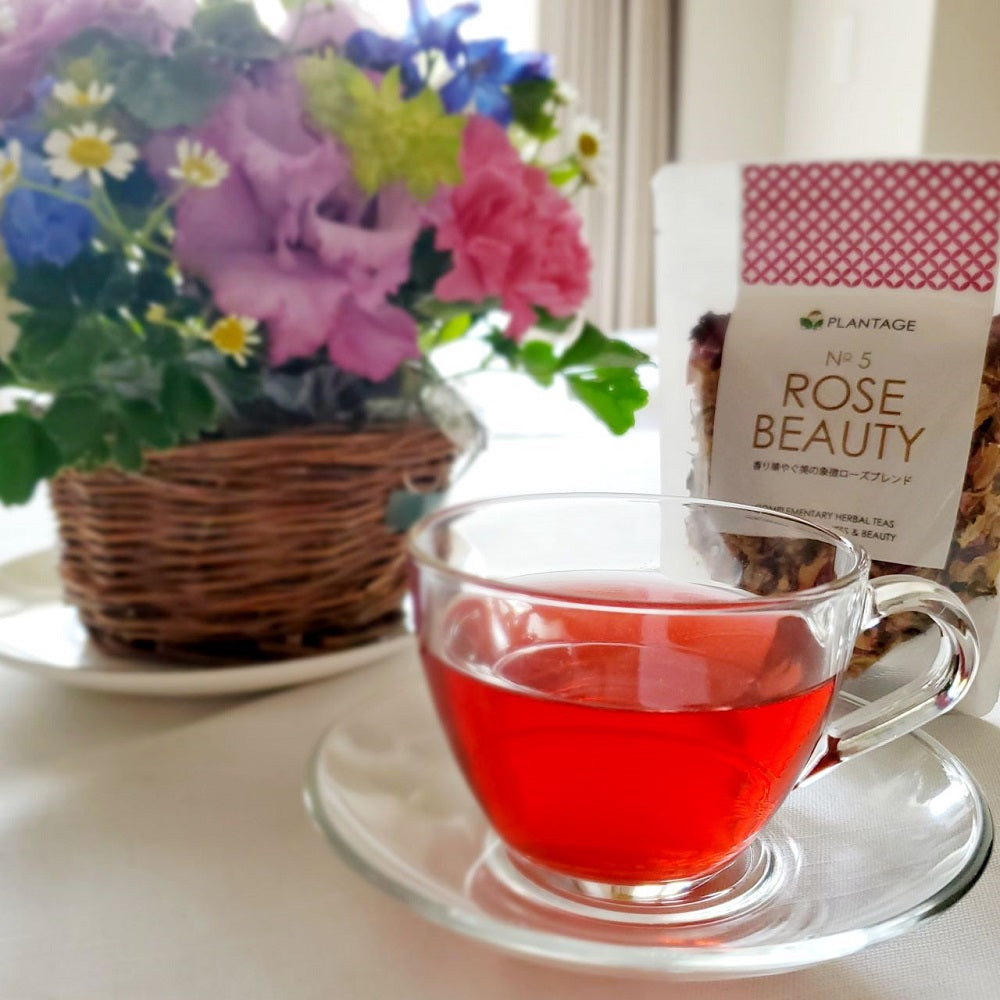 Beauty herbal tea | No.5 ROSE BEAUTY